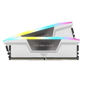 RAM DESKTOP CORSAIR VENGEANCE RGB HEATSPREADER WHITE (CMH32GX5M2B5600C36WK) 32GB (2X16GB) DDR5 5600M